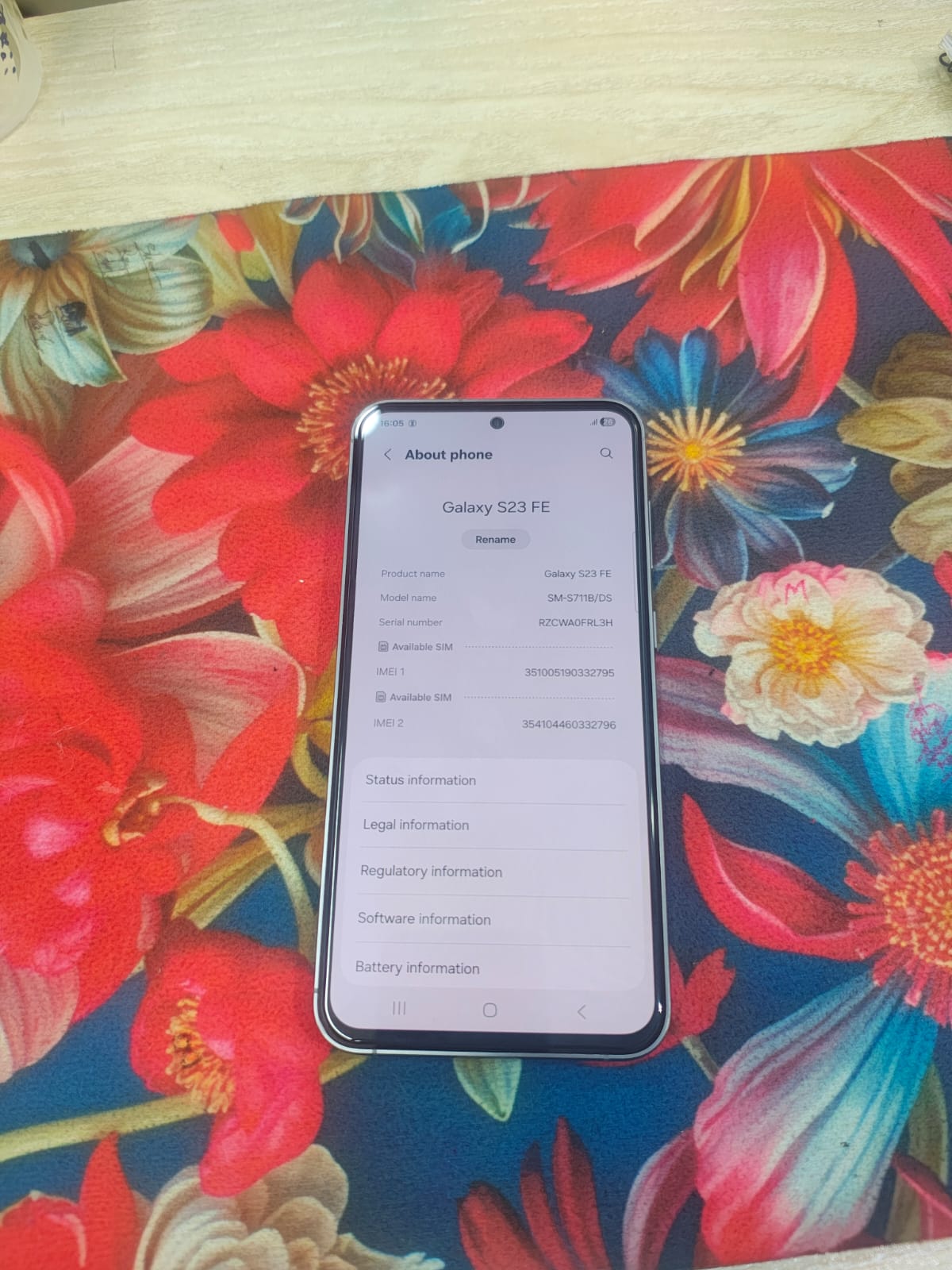 SAMSUNGE S23 black
